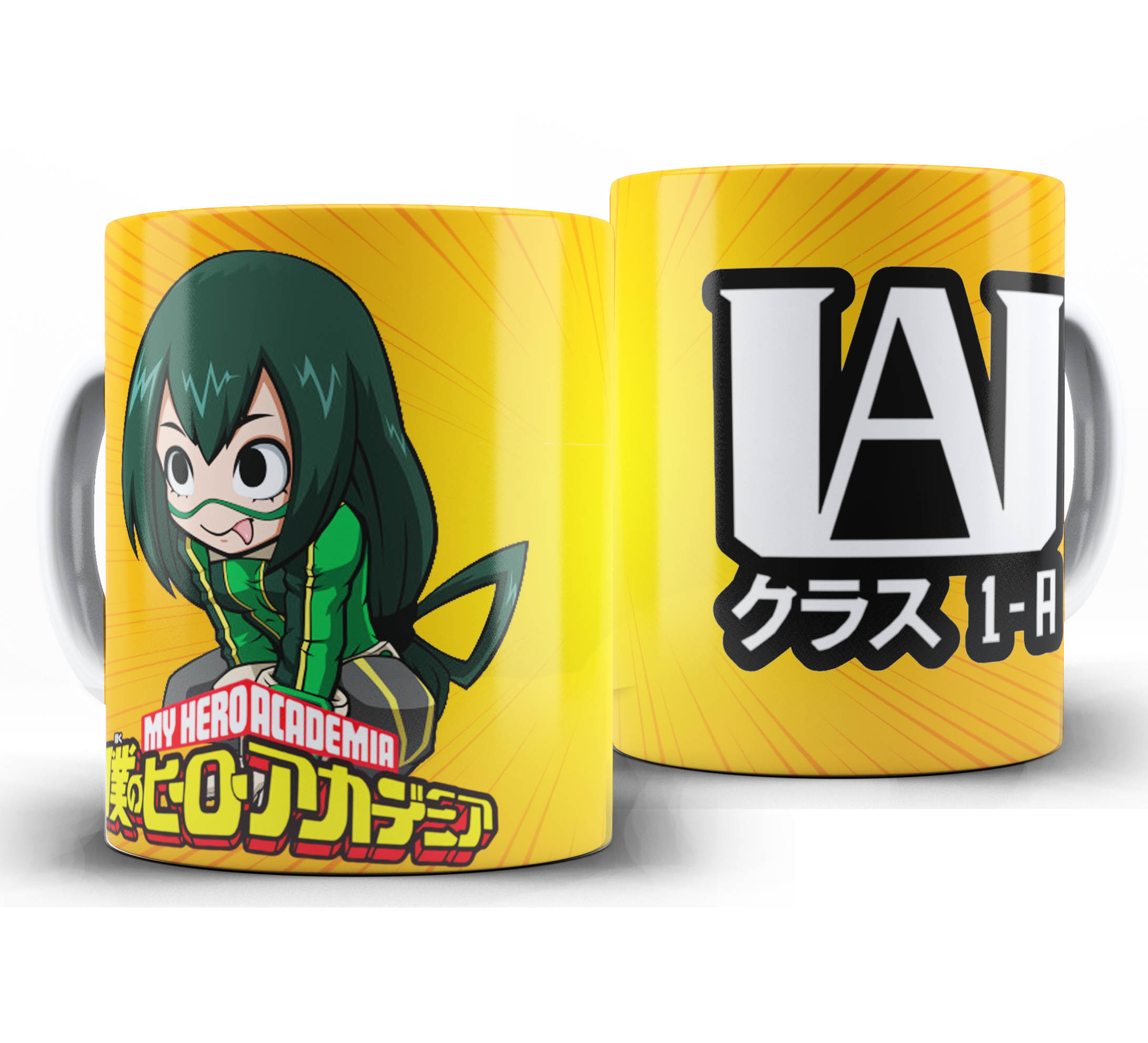 Caneca Anime - Boku no Hero Academia Chibi - Tsuyu Asui